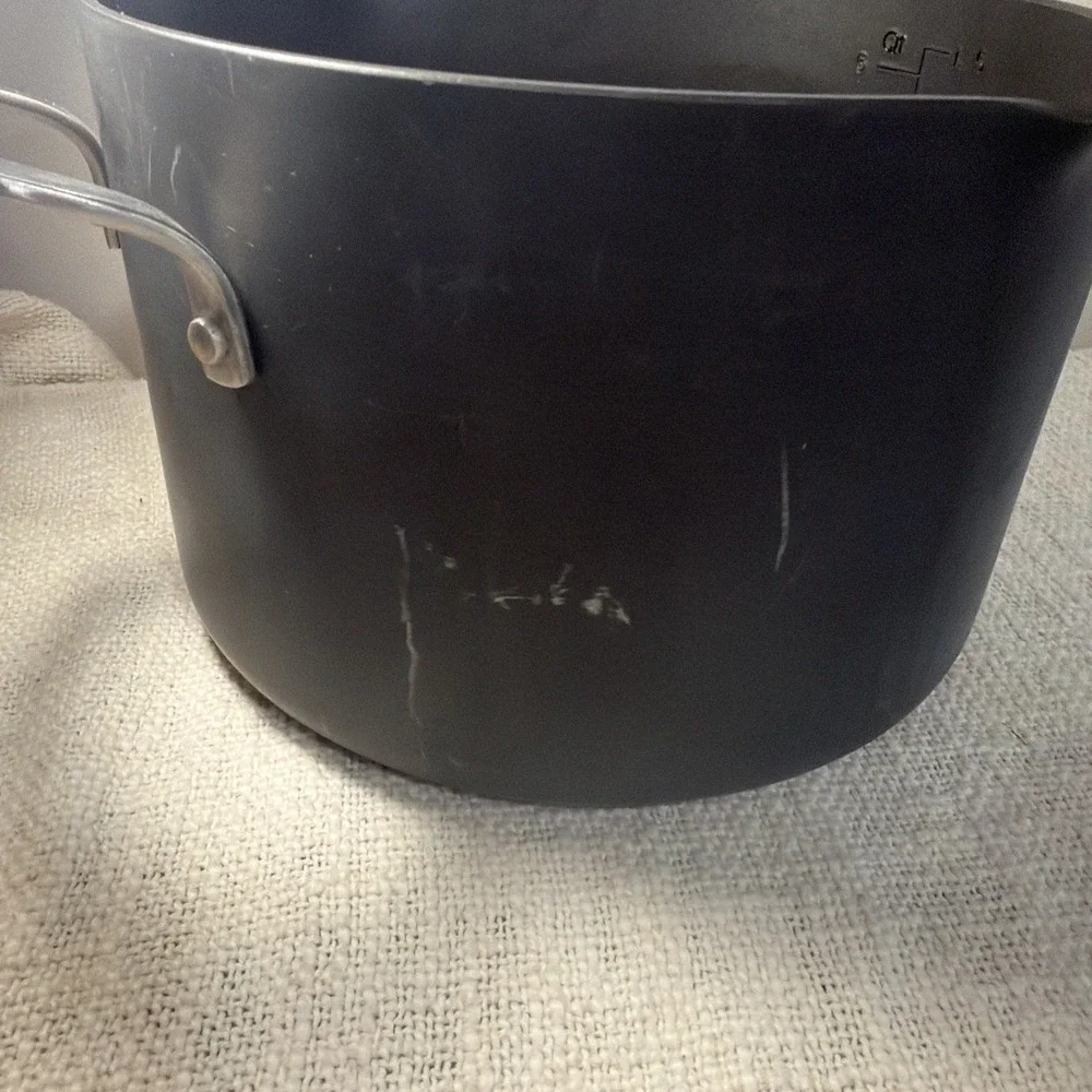 Calphalon Classic 806 Stock Pot 6qt Nonstick W/Glass Lid